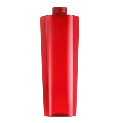 Red Shampoo Bottle High Quality Factory Customized 500ml Cosmetic Packaging Bottle