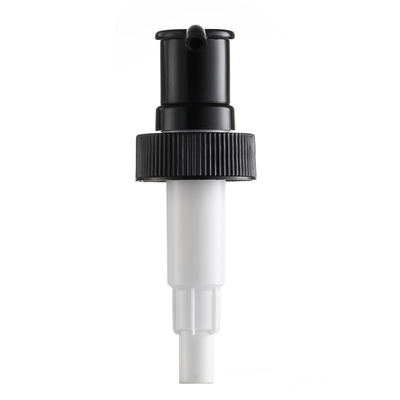 28/410 Black Lotion Pump Long Nozzle Style Can Be Customized Hot Selling Model For Hand Washing, Bathing And Hair Washin
